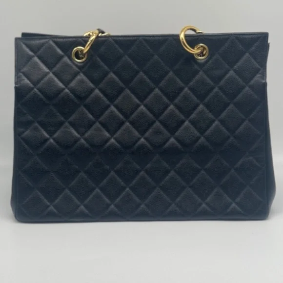 SOLD Chanel Grand Shopping Tote (96-97) - Picture 4 of 13